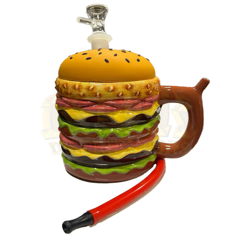 Ceramic Hamburger Waterpipe