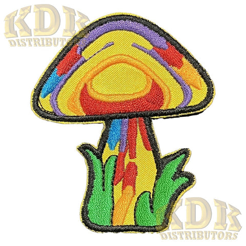 Patch - Trippy Mushroom Design