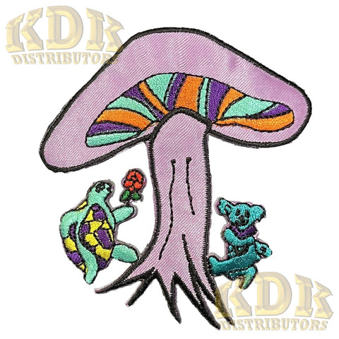 Patch - Mushroom Turtle & Bear