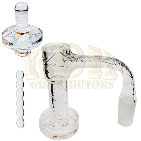 Quartz Terp Slurper Blender Set - Bird Feeder Male 14mm