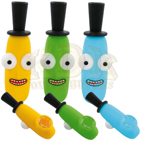 Silicone Mr Poopy Hand Pipe