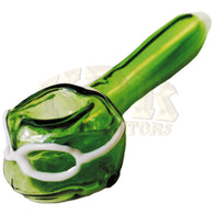 Pipe - 4.25" Glass Hand Pipe Turtle