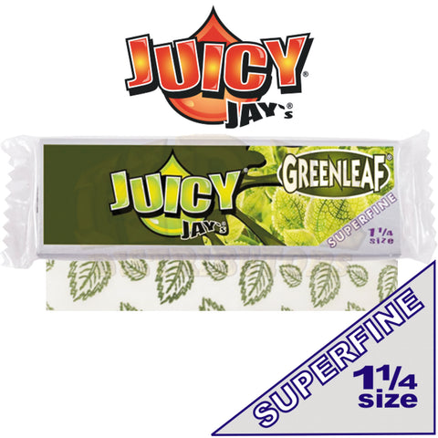 Juicy Jay's Super Fine Green Leaf 1 1/4