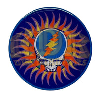 Metal Sticker - Skull Lightning