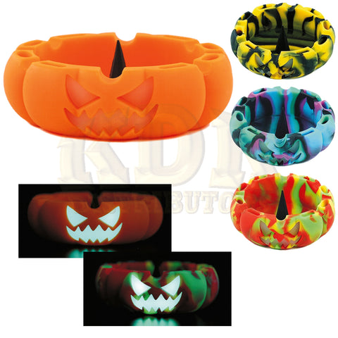 Silicone Pumpkin Ashtray - GLOW