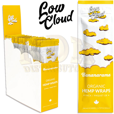 Low Cloud Bananarama Organic Hemp Wraps
