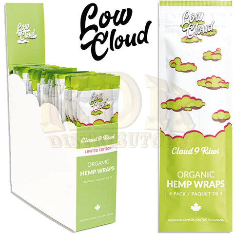 Low Cloud Cloud 9 Kiwi Organic Hemp Wraps