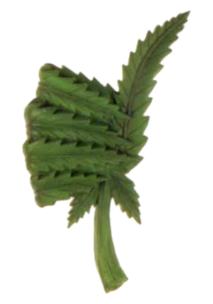 Leaf Sign Magnet - Thumb's Up