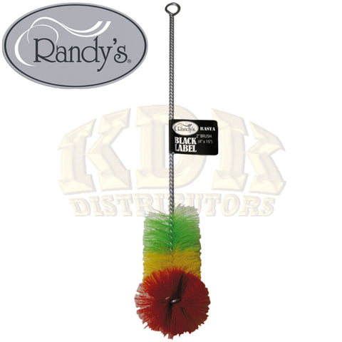 Randy's Black Label 15" Brush - Rasta