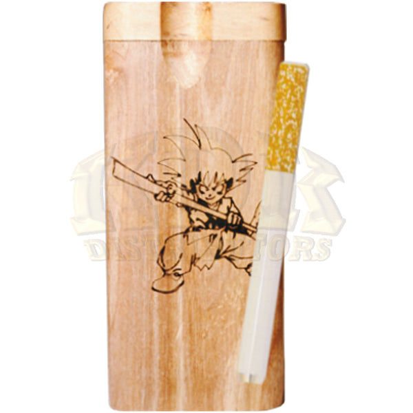 Wood Dugout - Engraved DragonBall Z Sword