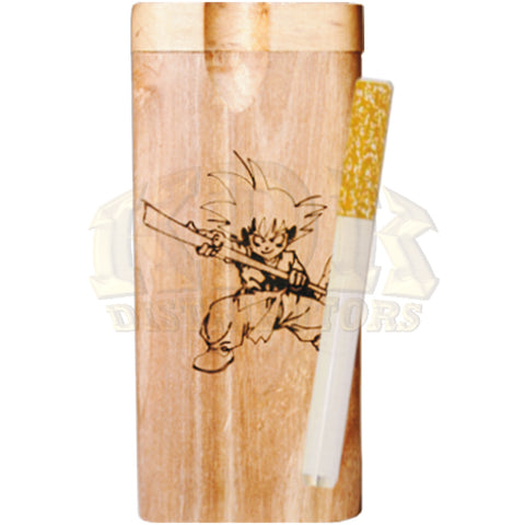 Wood Dugout - Engraved DragonBall Z Sword