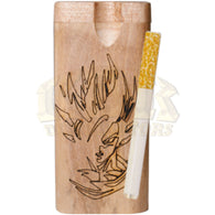 Wood Dugout - Engraved DragonBall Z Face