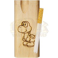 Wood Dugout - Engraved Yoshi