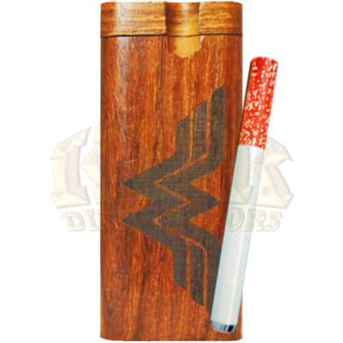 Wood Dugout - Engraved Wonder Woman
