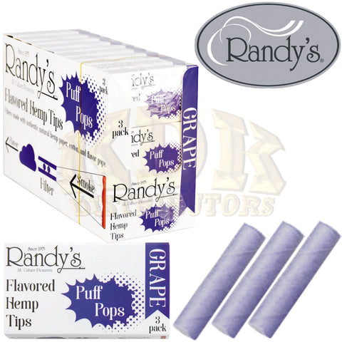 Puff Pop Hemp Tips - Grape
