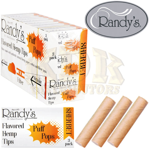 Puff Pop Hemp Tips - Sherbet