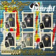 Assorted Green House Hoodie 4 Pack