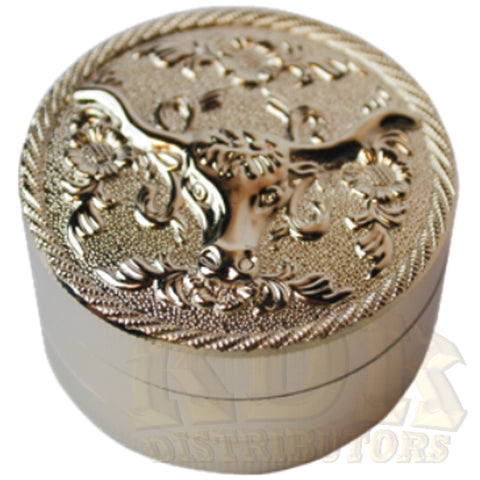 Grinder - Metal Embossed 3 Piece