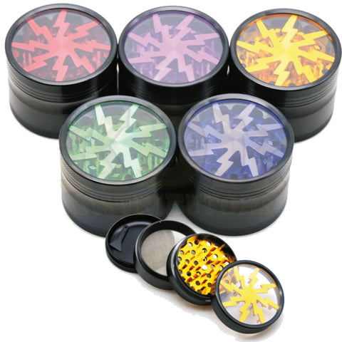 Grinder - Anodized Aluminum 4 Piece 63mm