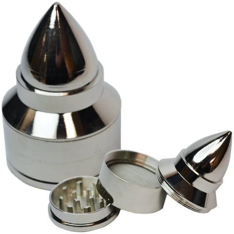 Grinder - Metal Silver Bullet 3 Piece Small