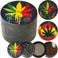 Grinder - Rasta 52mm 4 Piece