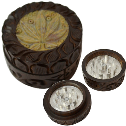 Wood/Stone Grinder - Stone Leaf 40mm 2 Piece