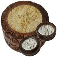 Wood/Stone Grinder - Stone Leaf 50mm 2 Piece