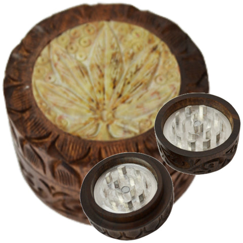 Wood/Stone Grinder - Stone Leaf 50mm 2 Piece