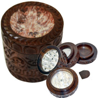 Wood/Stone Grinder - Stone Leaf 50mm 4 Piece