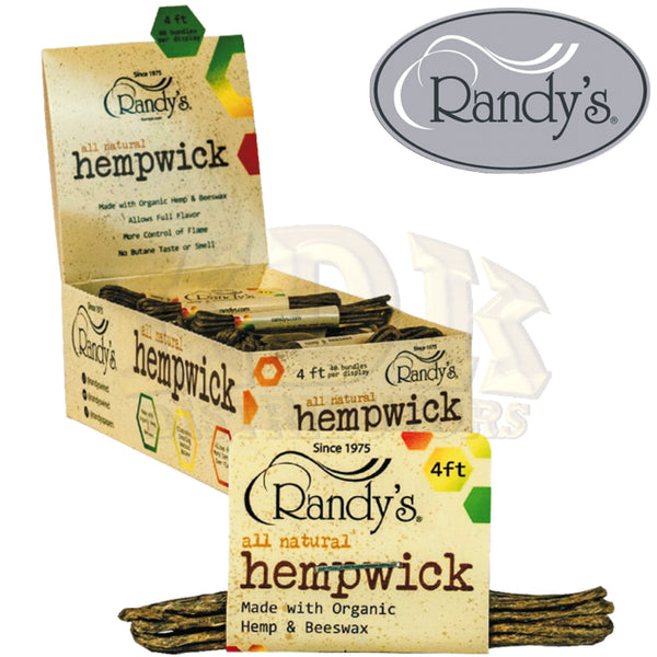 Randy's Hempwick - Small 4'