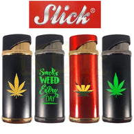 Slick Deluxe Lighter - Marijuana