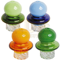 Carb Cap - Glass Riptide Coloured Marble