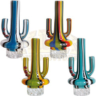 Carb Cap - Glass Riptide Cactus