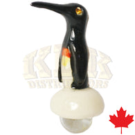 Ceramic Dabber - Penguin