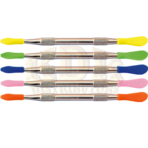 Dab Tool - Metal with Silicone Tips