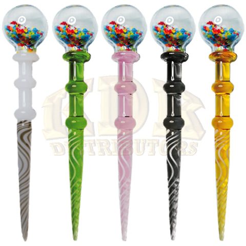 Glass Dabber - Sand Filled Bubble Ball