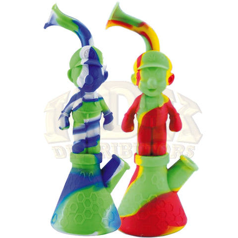 Silicone Water Pipe - Mario