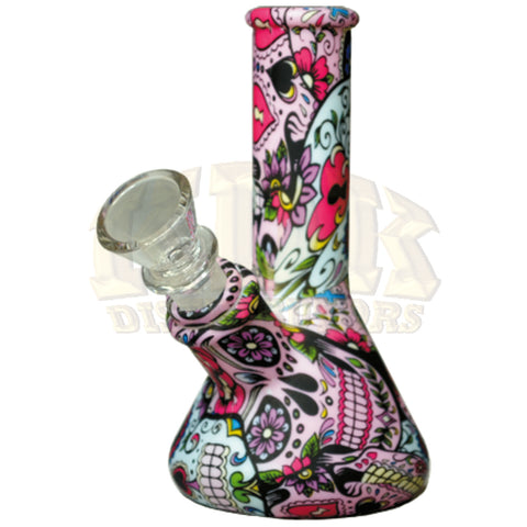 Silicone Water Pipe - Printed 5"