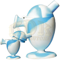 Silicone Blunt Bubbler -  2 Piece