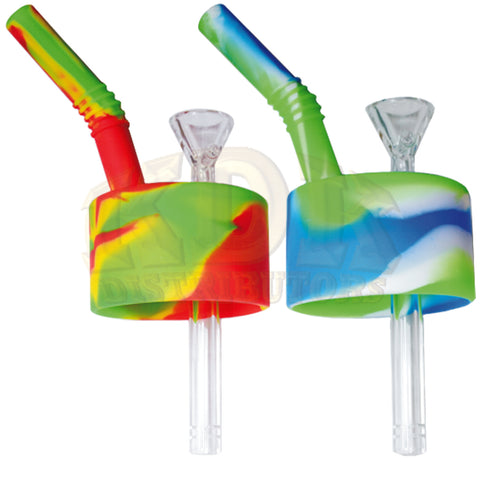 Silicone Pop Can Waterpipe Attachment