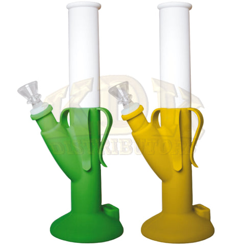 Silicone Water Pipe Banana 12"