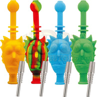 Silicone Nectar Collector Rick - 7"