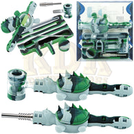 Silicone 2 in 1 Nectar Collector & Pipe Kit with Water Chamber