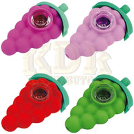 Silicone Grapes Hand Pipe