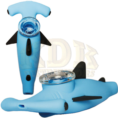 Silicone Hammerhead Hand Pipe