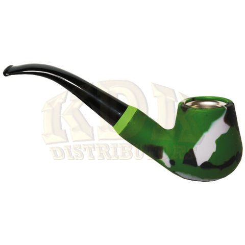 Silicone Hand Pipe Full Bent
