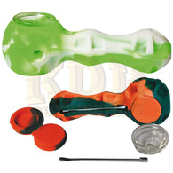 Silicone Hand Pipe - 4 Inches
