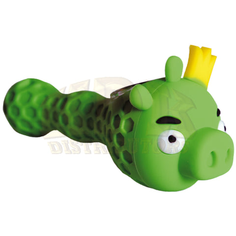Silicone Hand Pipe Bad Piggie