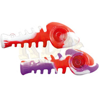 Silicone Hand Pipe - Fish Skeleton