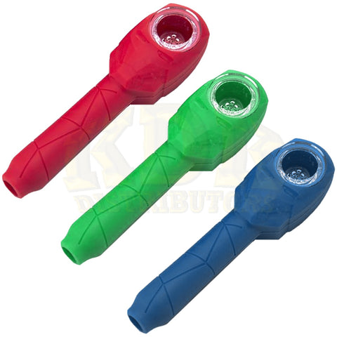 Silicone Hand Pipe Iron-Man